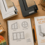 fenetre double vitrage sur mesure materiaux croquis
