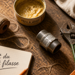 filasse plomberie outils raccord atelier