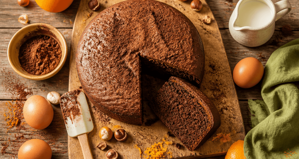 gateau cacao moelleux tranche mie aerienne