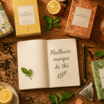 meilleur marque de thé boîtes sachets carafe table