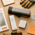 moteur electrique pour velux avec accessoires et outils