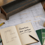 Plan de travail chantier mur porteur IPN prix