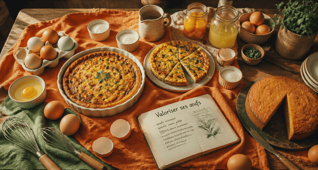quoi faire avec beaucoup d oeufs table recettes