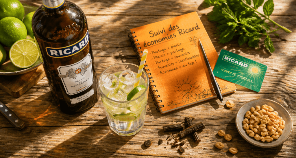 Ricard en promotion cette semaine sur table apéritif