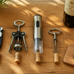 Tir bouchon sommelier levier electrique bilame