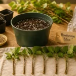 Bouturer le lilas : boutures de 15 cm prêtes à repiquer