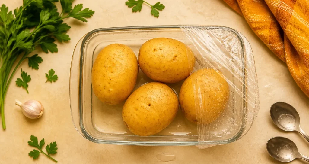 Comment cuire des pommes de terre au micro ondes : pommes de terre au micro-ondes sans explosion