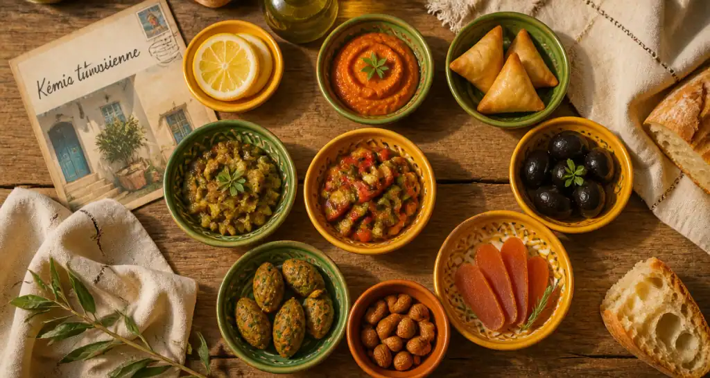 kemia tunisienne assortiment apéritif