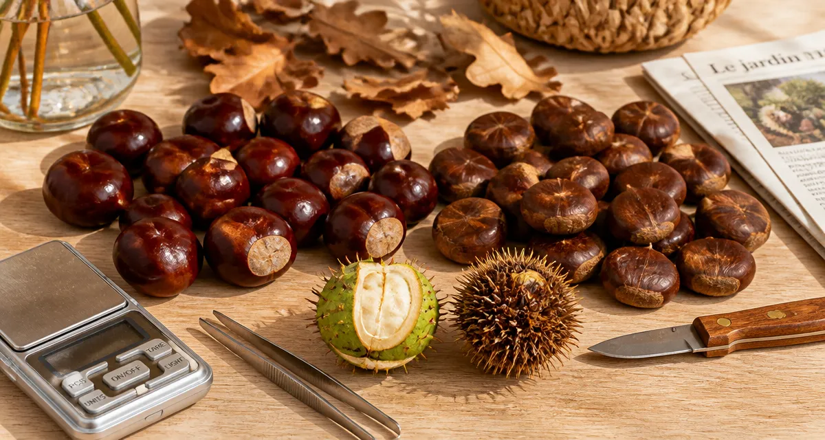 Que faire avec des marrons non comestibles : marrons d’Inde et récolte à recycler