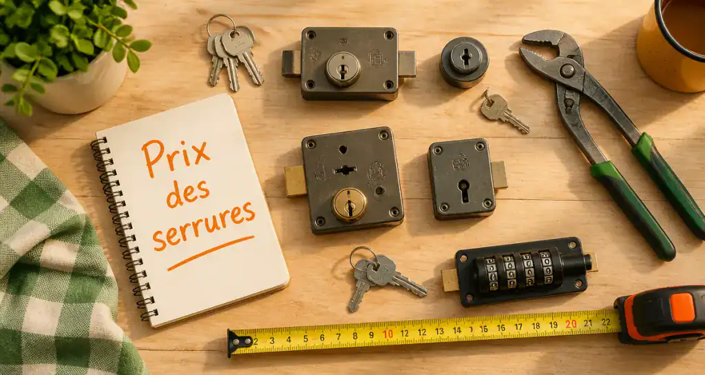 Serrure boite aux lettres prix différents modèles