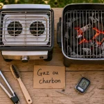 Barbecue gaz ou charbon : mini gaz et charbon côte à côte