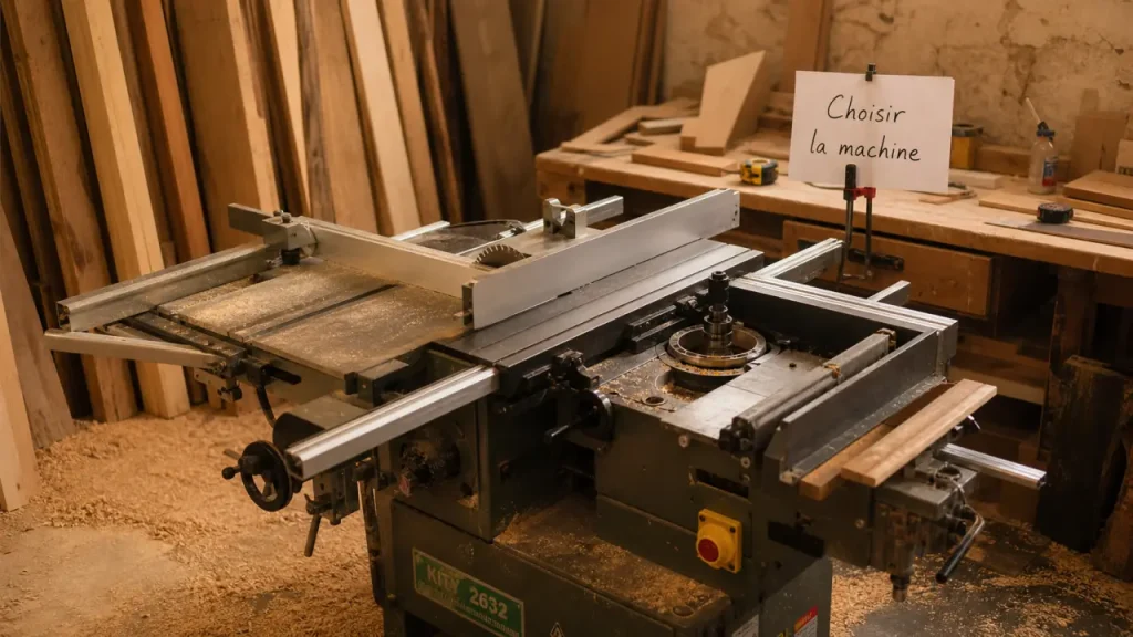 Machine pour travailler le bois : choisir selon l’atelier, les fonctions et le budget