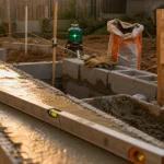 Monter un mur en parpaing : fondations et parpaings en quinconce