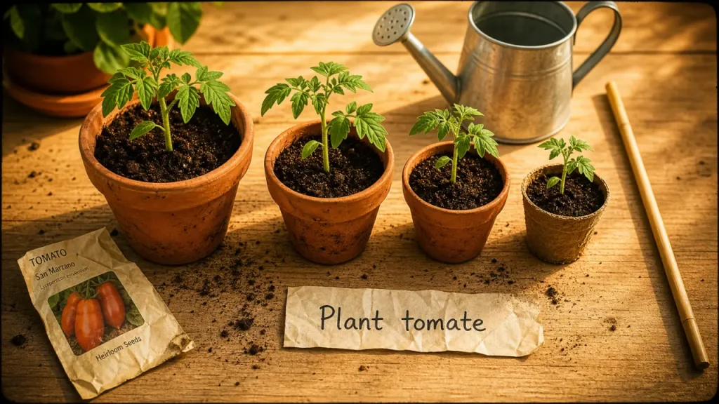 Plant tomate : choisir la bonne variété, le bon pot et l’emplacement pour éviter le mildiou