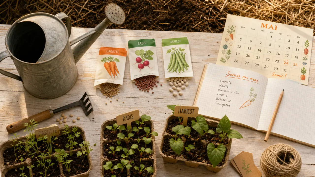 Que planter en mai au potager : semis, plantation selon la chaleur du sol