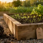Quel bois pour un carré potager : robinier non traité pour planches durables