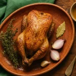Recette de pintade au four 180°C, arrosage et repos