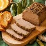 Recette du paté de foie maison rustique : tranches de terrine