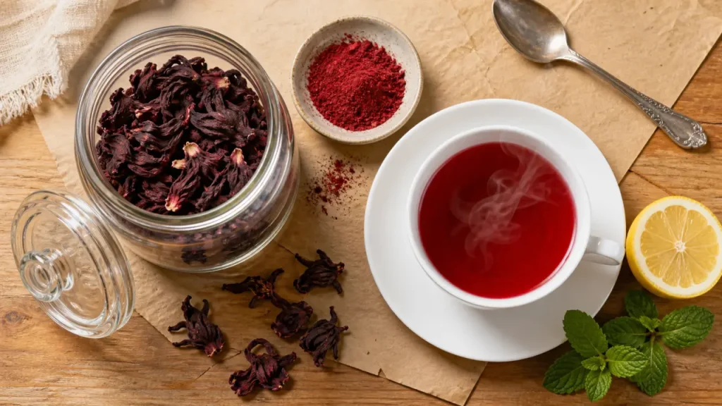 Fleur d’hibiscus : infusion, cuisine ou macérât, quel usage choisir ?