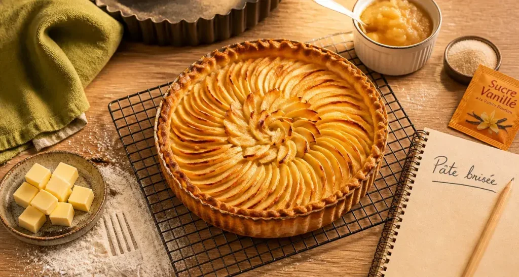 Pâte brisée maison : la méthode infaillible pour une tarte aux pommes croustillante