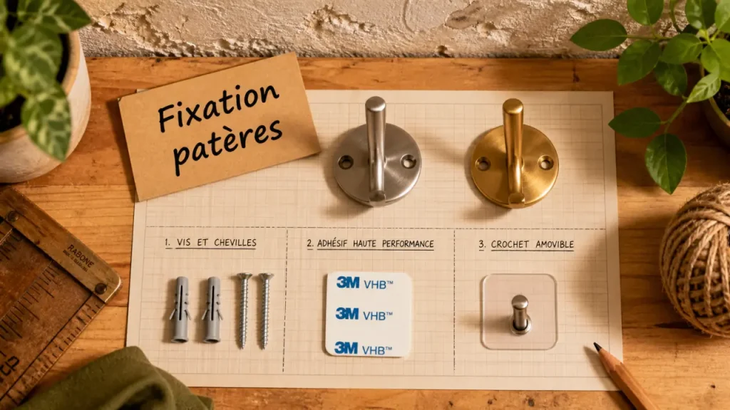 Patère murale : comment choisir le modèle idéal pour optimiser votre espace