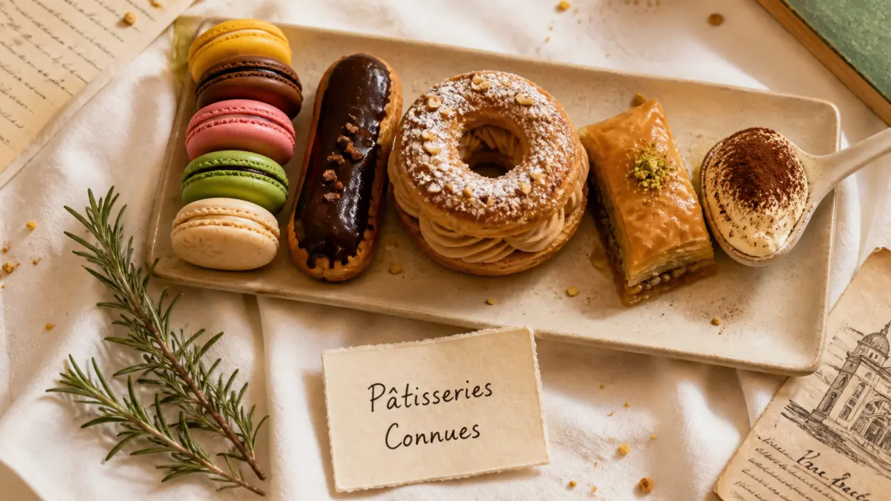 Patisserie connu : 10 pâtisseries faciles à reconnaître, photo gourmande