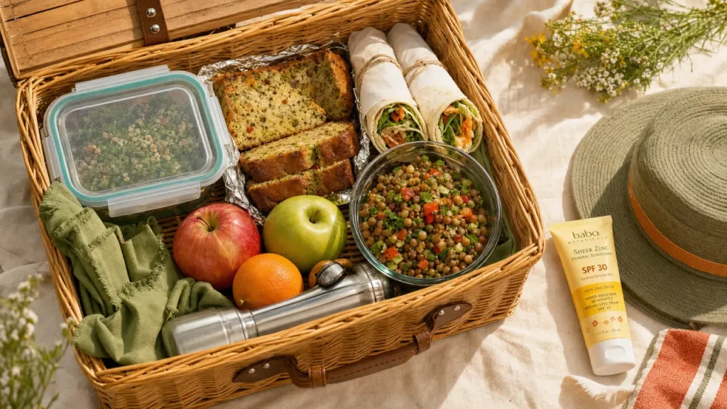 Pique-nique réussi : recettes qui voyagent bien, checklist utile et erreurs à éviter