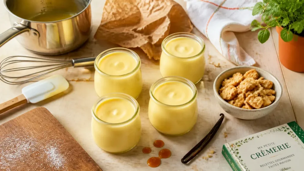 Crème dessert maison : vanille, chocolat, caramel, et les clés d’une texture onctueuse
