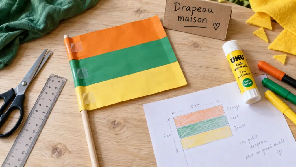 Fabriquer un drapeau : papier ou tissu, choisissez selon l’usage