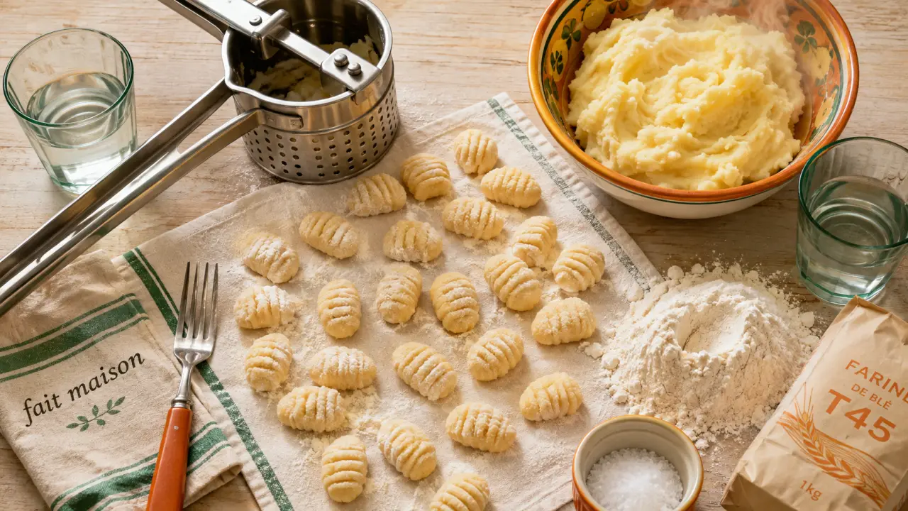 Recette gnocchi maison moelleux, gnocchi faits maison
