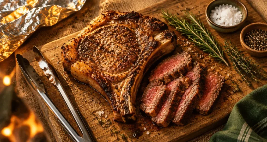 Côte de bœuf au barbecue : saisissez-la puis finissez la cuisson en douceur